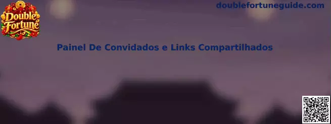 Painel de Convidados e Links Compartilhados